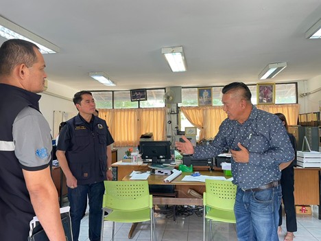 สำนักงานจัดรูปที่ดินและจัดระบบน้ำเพื่อเกษตรกรรมที่ 12 ต้อนรับผู้อำนวยการสำนักงานจัดรูปที่ดินกลาง ลงพื้นที่ตรวจเยี่ยมและติดตามผลการปฏิบัติงาน